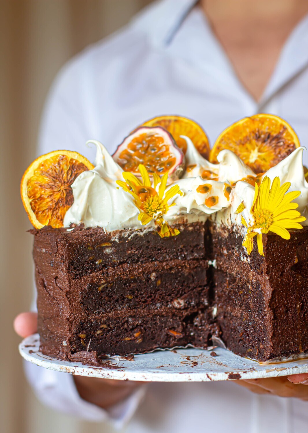 Chocolate + Orange Cake