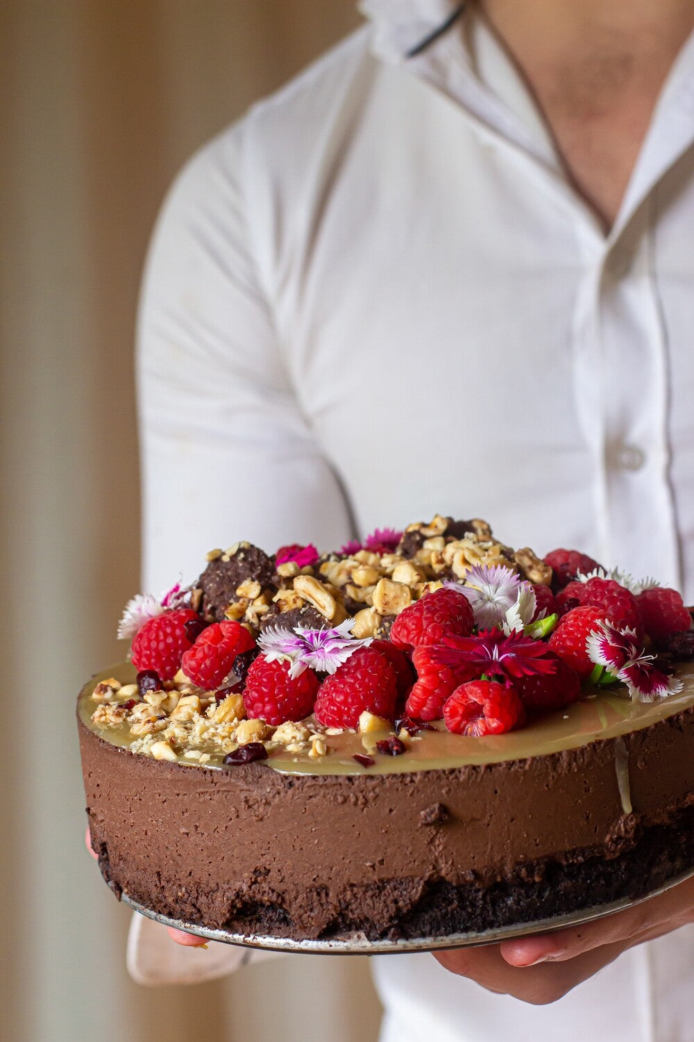 Ferrero Rocher Mousse Cake