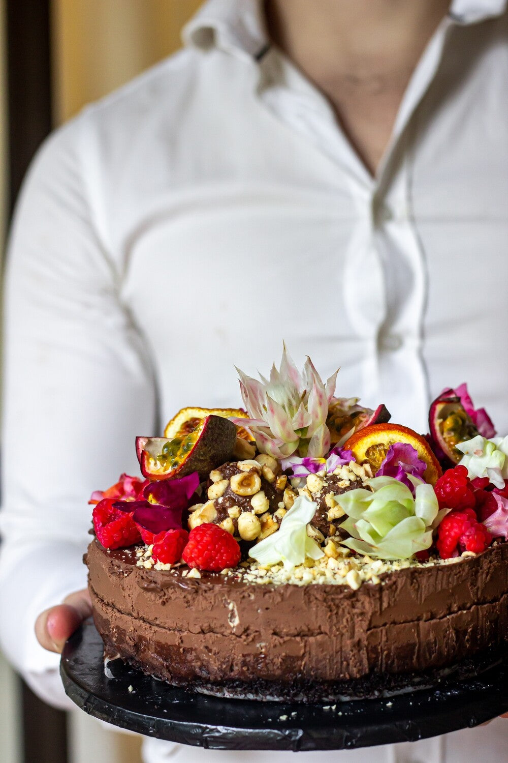 Ferrero Rocher Mousse Cake