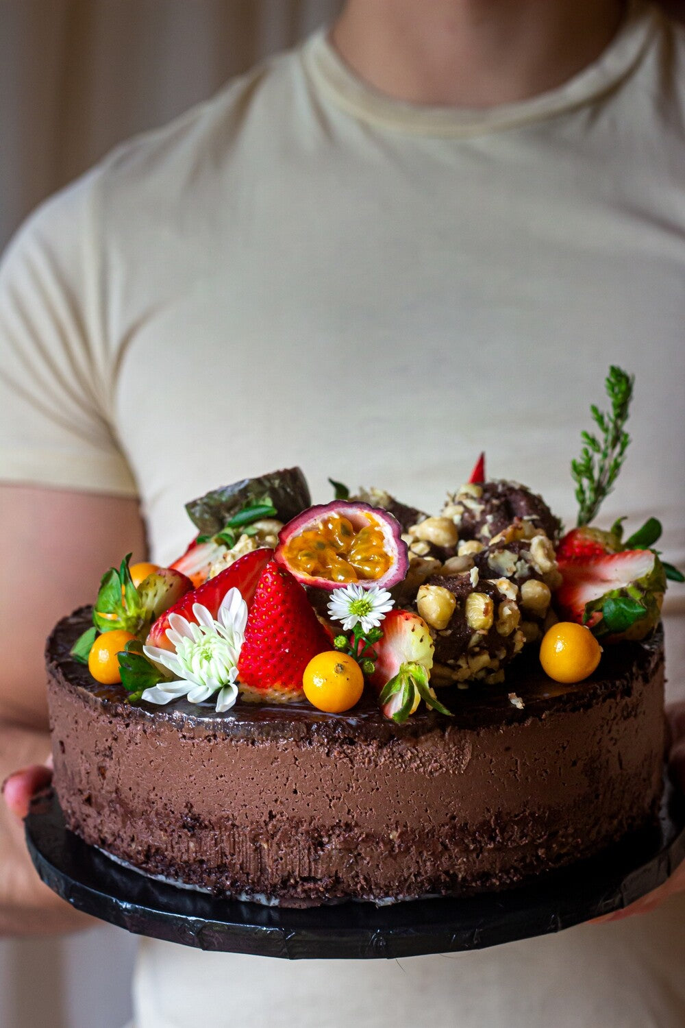 Ferrero Rocher Mousse Cake