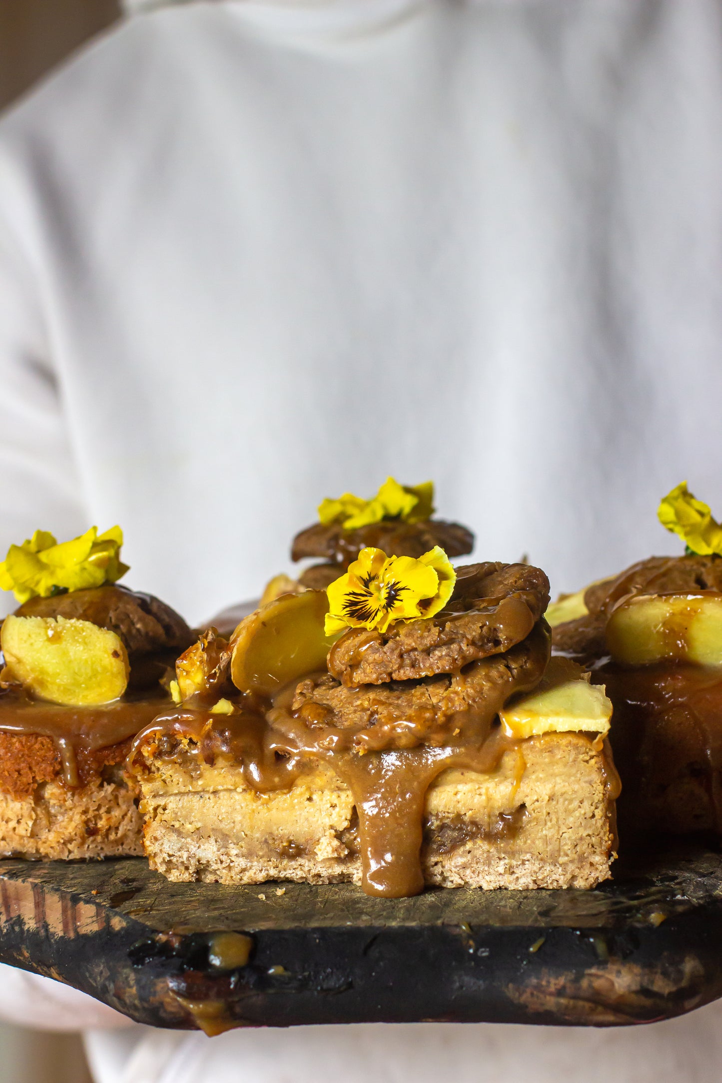 Vegan Ginger Cookie Cheesecake