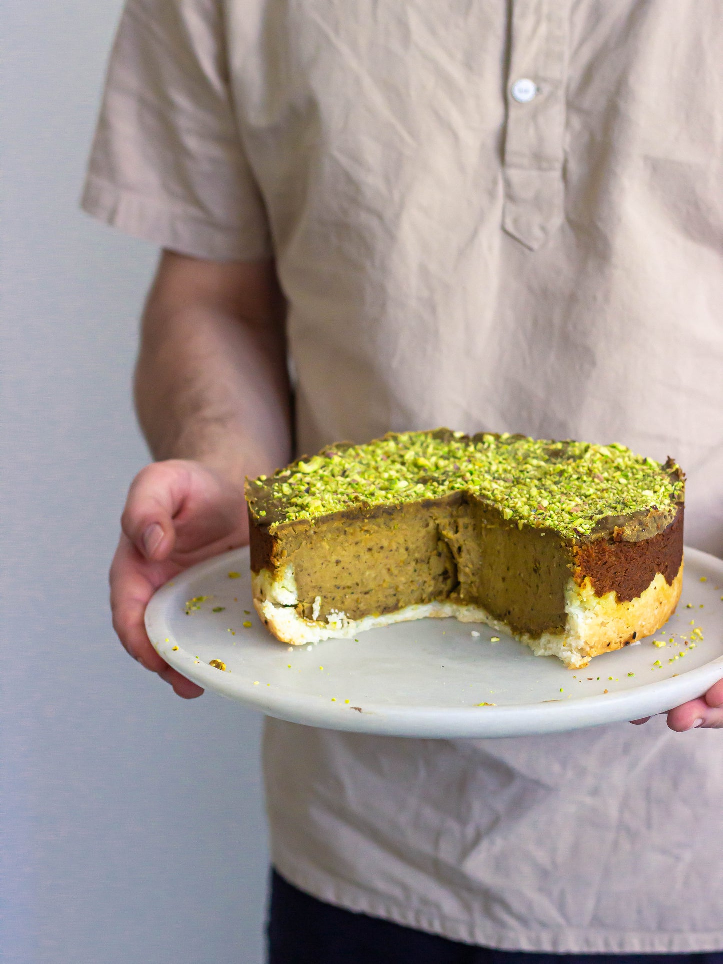 Pistachio Cheesecake