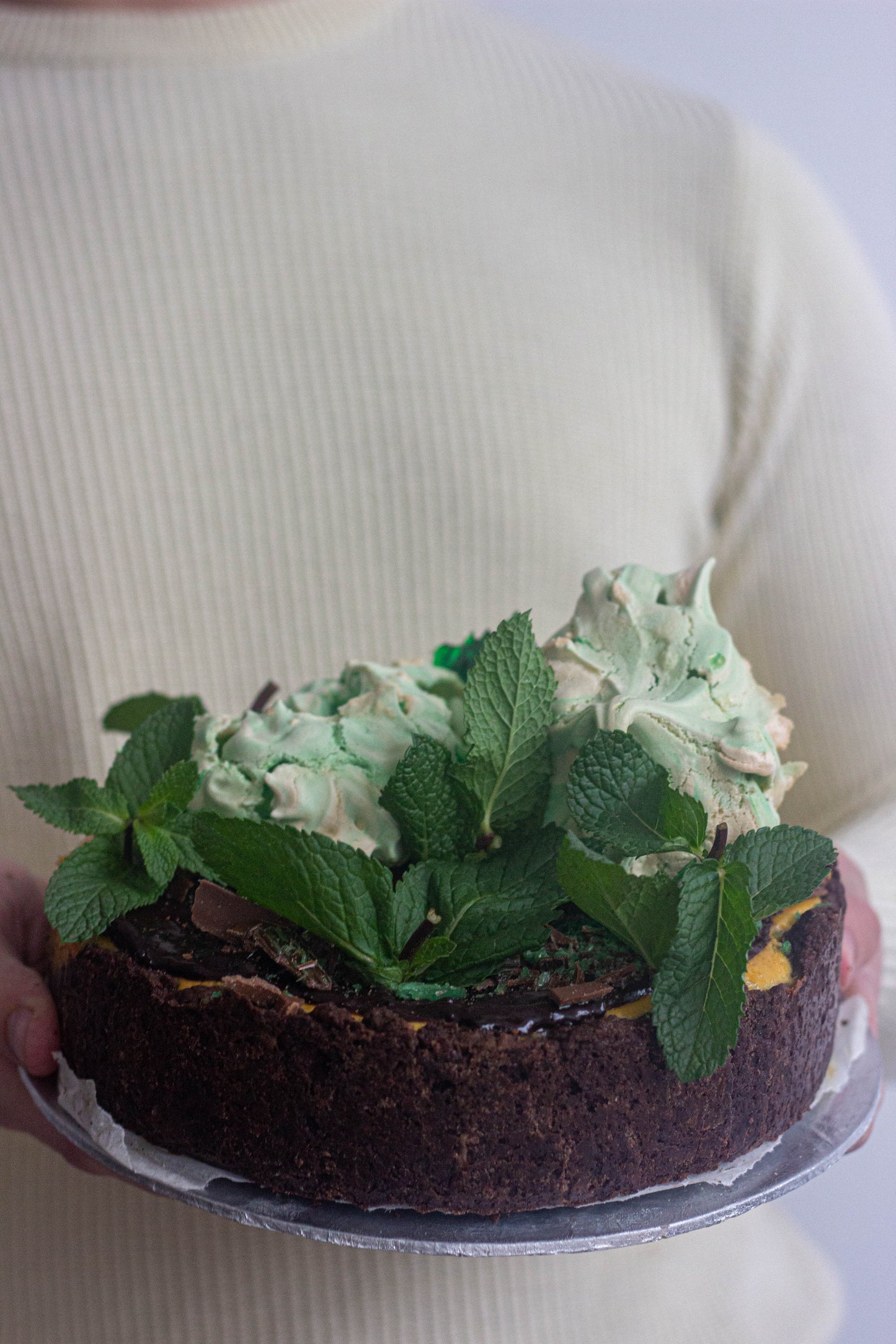 Peppermint Crisp Cheesecake