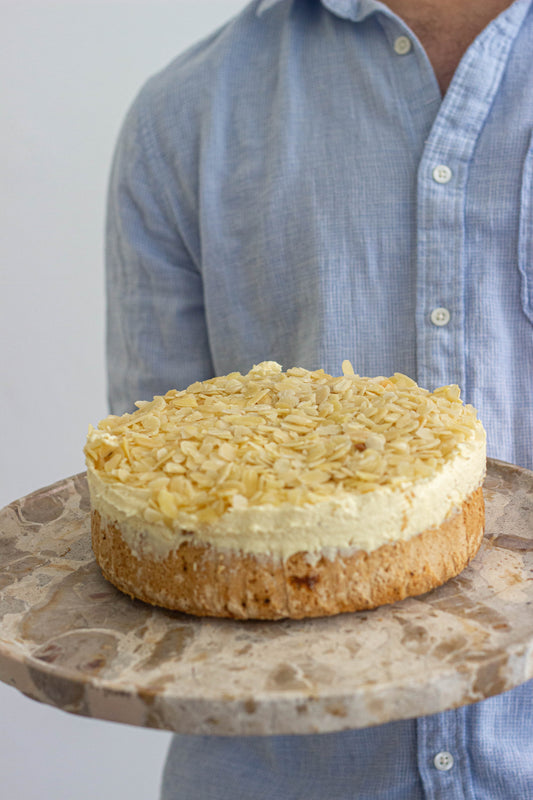 Almond Croissant Cheesecake